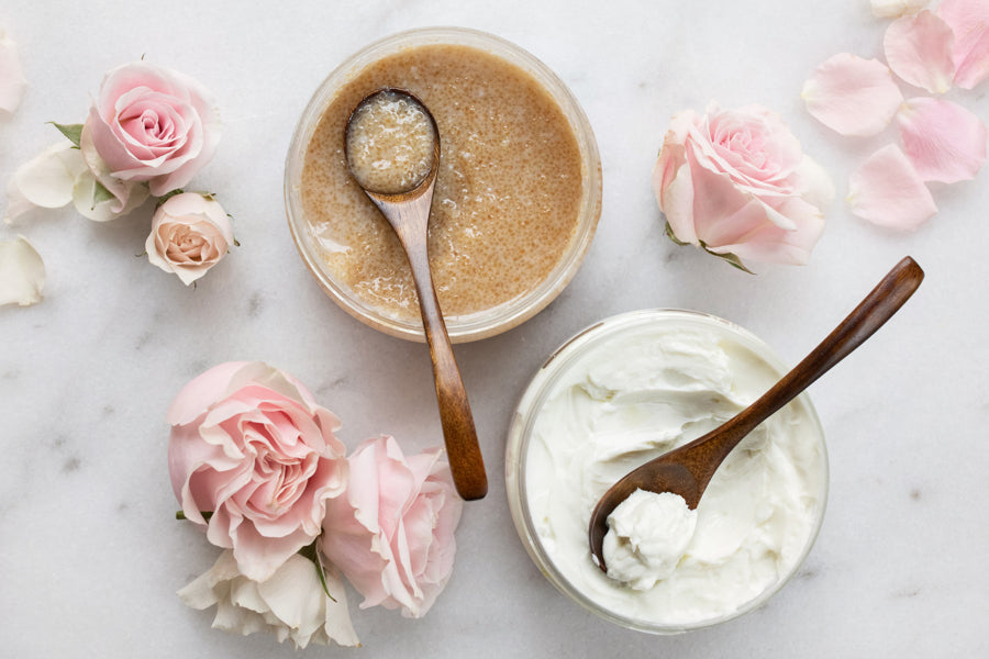 The Perfect Combination: How our Duo Body Scrub & Body Butter Fade Stretch Marks